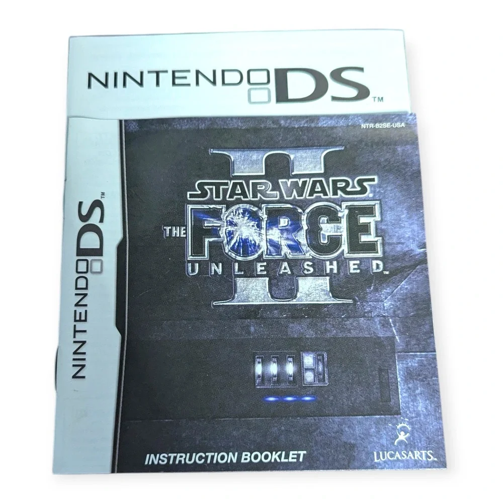 Star Wars The Force Unleashed II Nintendo DS Game‎ Complete CIB with Manual